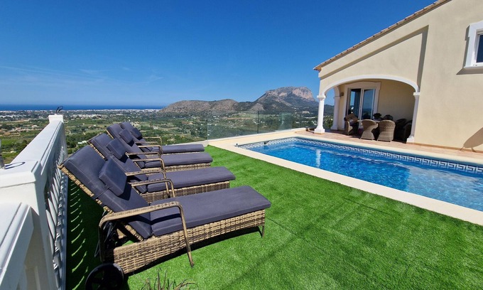 Pedreguer Villa | Villa Arenja - an unforgettable view, 6p