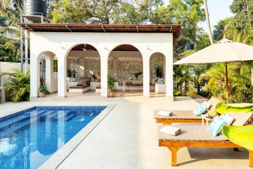 Grand Morrod House | Villa Artjuna with private pool near Calangute