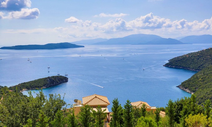 Evgiros Villa | Villa Auriga - Spacious Villa with Magnificent Sea View