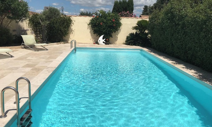 Caissargues Villa | Villa Avec Piscine aux Portes de Nîmes Dans un Petit Village Calme