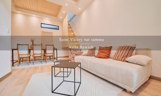 Moyenneville Villa | Villa Bewick Loft Haut de Gamme au Coeur de Saint Valéry sur Somme