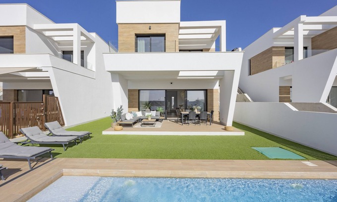 Finestrat Villa | Villa 'Campana Garden 52' with Mountain View, Wi-Fi and Air Conditioning