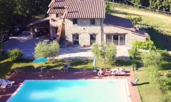 Poppi Villa | Villa Castagnone - an oasis of luxury and relaxation with a swimming pool