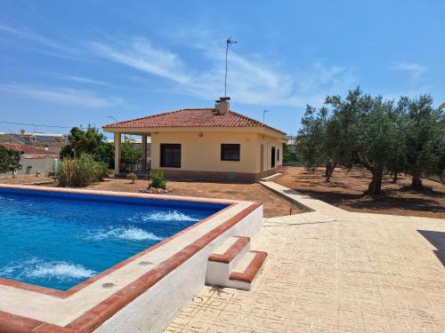 Vilamarxant Villa | Villa cerca de Valencia con piscina junto a la montaña