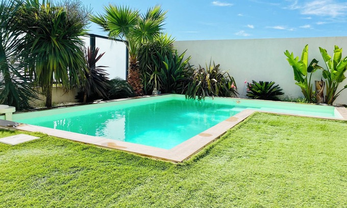 Les Amarats Villa | Villa comfort swimming pool ground pétanque plancha Clim