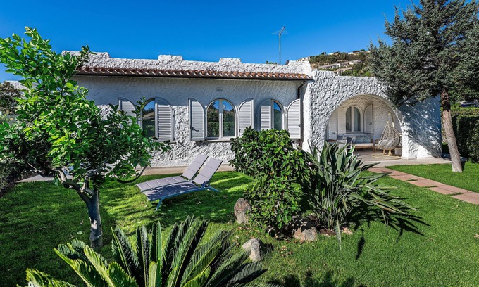 Costa Rei Villa | Villa 'Donatella' with Private Terrace, Wi-Fi and Air Conditioning