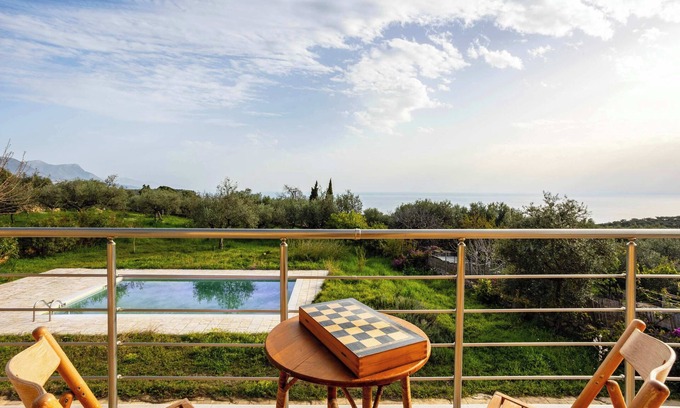 Lefktron Villa | Villa Eleni - Private Pool Bliss near Kardamili