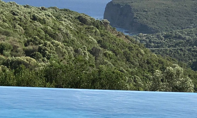 Foinikounta Villa | Villa Elia Luxury villa with private infinity swimming pool, terraces, valley and sea views