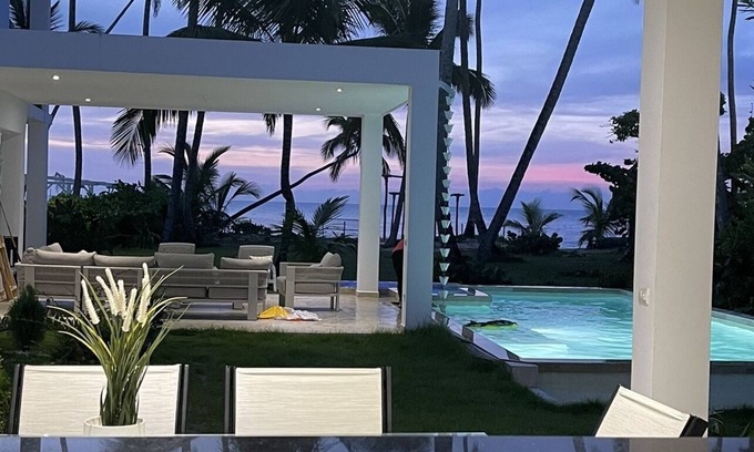 Las Terrenas Villa | Villa frente al mar en las terrenas, República Dominicana n