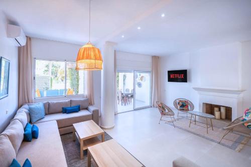 Cherrat House | Villa in Golf Resort with Shared Pool