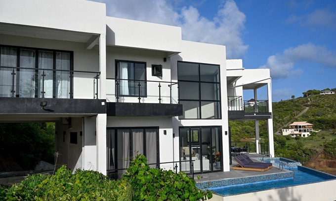 Mount Hardy Villa | Villa Jasiri, brand-new, sleek, and modern 2-bedroom villa with pool in Cap Estate, Saint Lucia
