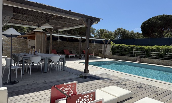 Cirendinu Villa | Villa KAKI entre Pinarello et Saint Cyprien