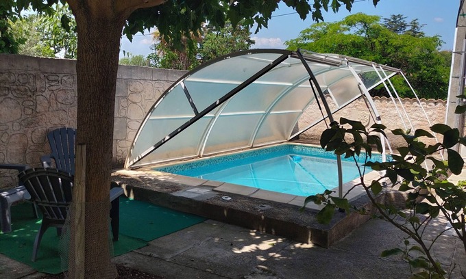 Saint-Andre-de-Sangonis Villa | VILLA LE CLAIR LOGIS, Swimming pool, 4 bedrooms.