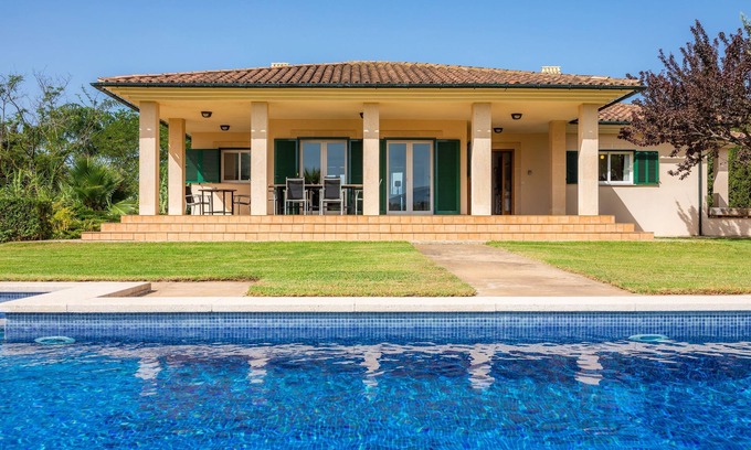 Puerto de Pollensa Villa | Villa 'La Vinya del Beato 1950' with Mountain View, Private Pool & Garden