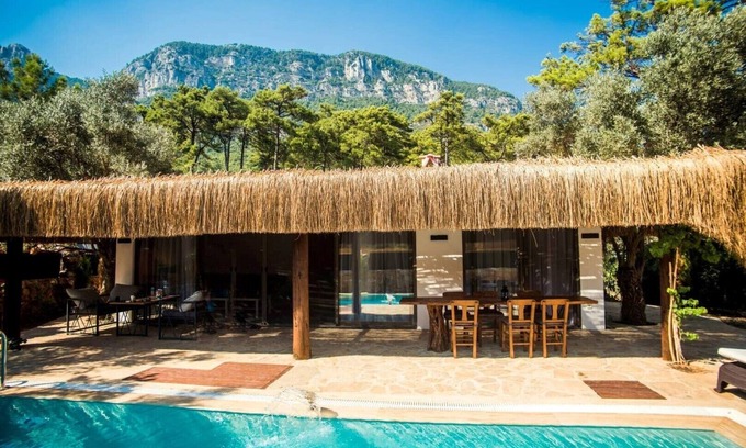 Akyaka Villa | Villa Lake-Stunning views across the surrounding mountains and forests.