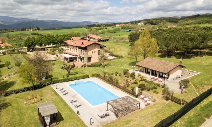 Soci Villa | Villa le Greti 16 In Bibbiena, Toscana