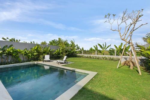Cemagi Villa | Villa Luxfield - Peaceful minimalist 2BR villa with Big garden and Views