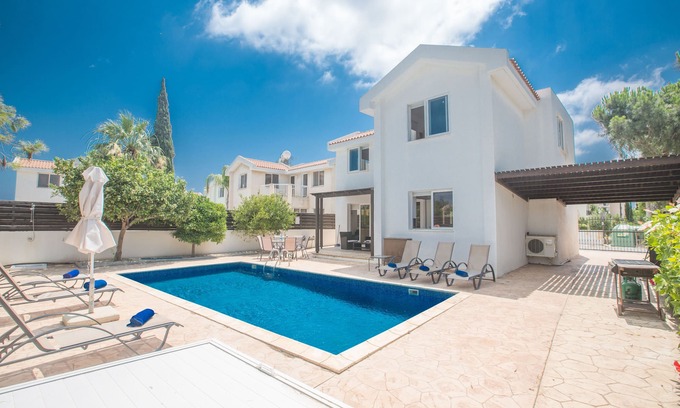 Pernera Villa | Villa Mandy, Modern 3BDR Protaras Villa with Pool, Short Walk to all Amenities