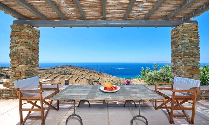 Tinos Town Villa | VILLA MELIA (200m2) - Serenity & Spectacular View