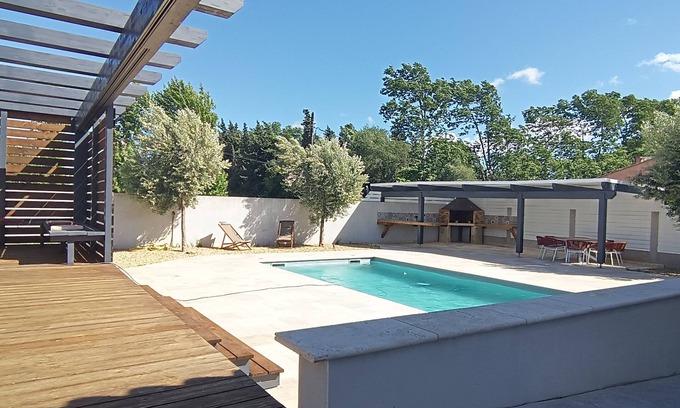 Salleles-d'Aude Villa | Villa Moderne Avec Piscine Proche Narbonne