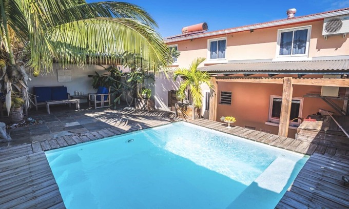 Plateau Goyave Villa | Villa Noja* HEATED POOL, beaches, volcano, hiking, Trail.