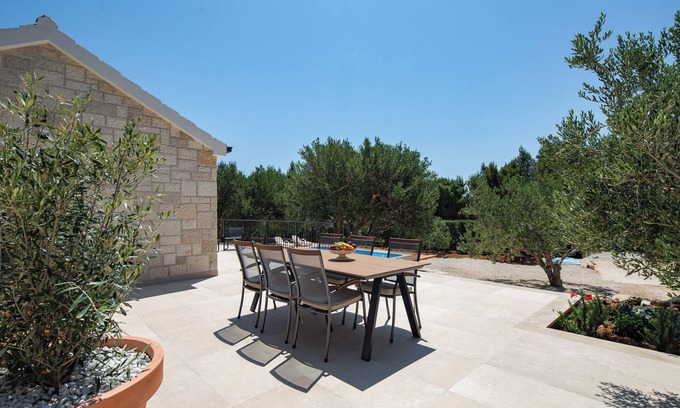 Bol Villa | Villa Olea Lux – Elegant 3-Bedroom Villa with Pool in Bol,AC, wifi, in Croatia