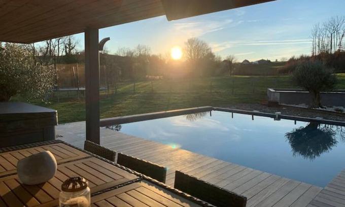 Larche Villa | Villa Olea Sarlat Perigord Noir Piscine et spa