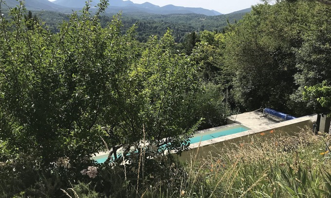 Dieulefit Villa | VILLA PANORAMA: Villa MIELANDRE SWIMMING POOL/PANORAMA not overlooked, 5 people