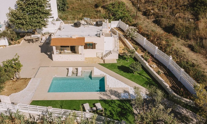 Panormos Villa | Villa Panormo Crete,pool,beach,no car needed