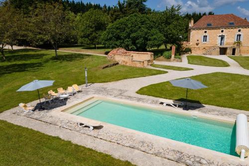 Sainte-Foy-de-Belves House | Villa Pech'mej Avec Piscine
