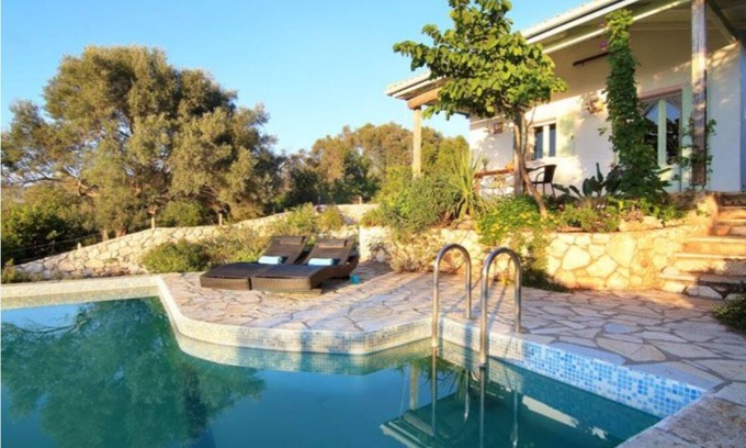 Evgiros Villa | Villa Philomena Orlaya Nähe Ammousa Beach