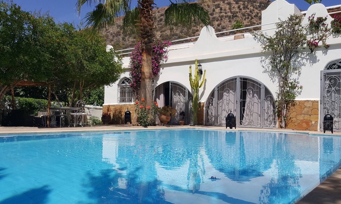 Aourir Villa | Villa, Private heated pool, Hammam, Bar, 4x4 sand, Trails, Buggy, Boats.