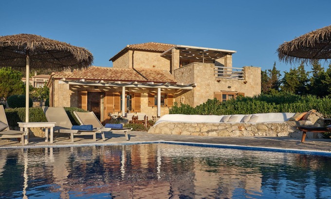 Korithi Villa | Villa Purple with private pool | Blue Caves Villas