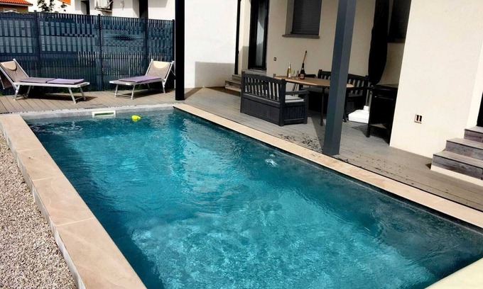 Le Boulou Villa | Villa Rascola Piscine 4 Stars with private pool, Wi-Fi and air conditioning