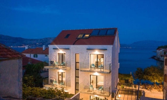 Postira Apartment | Villa Sanja, One bedroom apartment with Balcony, sea view