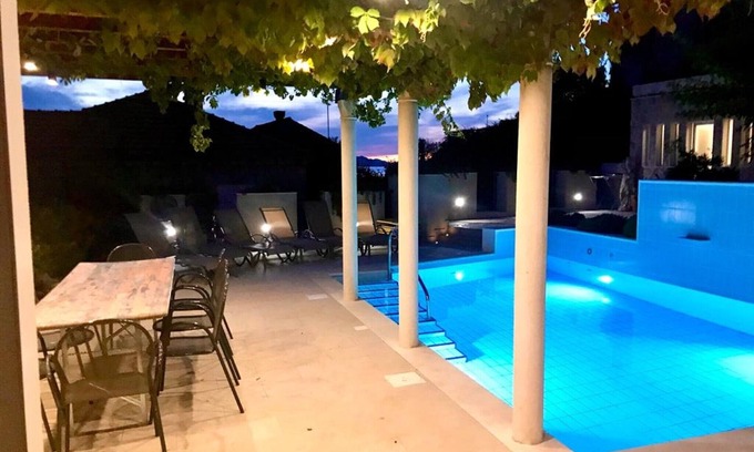 Lopud Island Villa | Villa Sarah - Five Bedroom Villa with Terrace and Swimming Pool