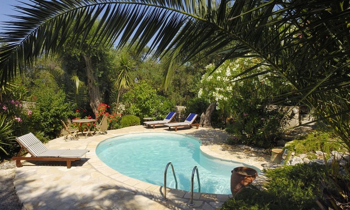 Magazia House | Villa Shu Shu. Private & peaceful location with pool in extensive walled gardens