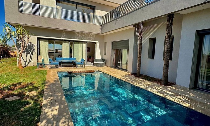 Douar Sidi Youssef Ben Ali Villa | Villa Situé au Prestigieux Amelkis Golf Club de Marrakech