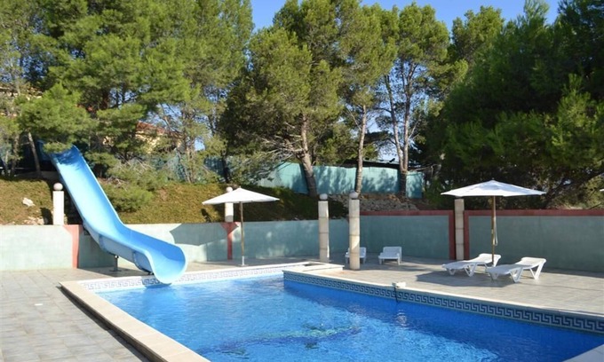 Moussan Villa | Villa, slide, swimming pool, summer kitchen, tennis court, basketball, soaking