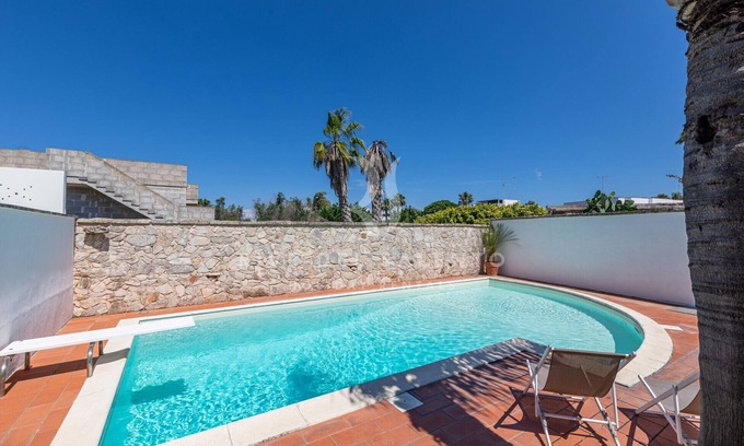 Torre dell'Orso Villa | Villa Terre di Mari with pool and garden in Torre dell'Orso