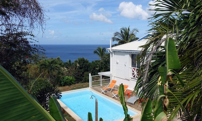 Deshaies Villa | Villa Toudou Doudou Deshaies - Pool & sea view 180 ° Caraïbe- Pure happiness