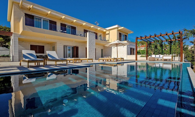 Hvar House | Villa Tourqoise/2 villas complex for large groups up to 20ppl/near Hvar Town