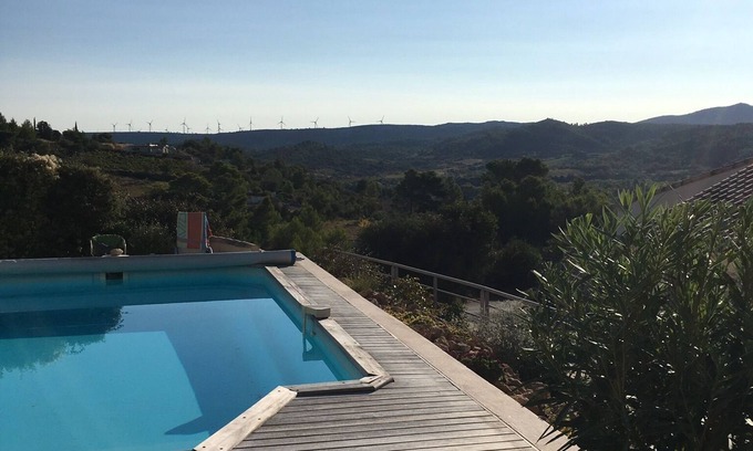Durban-Corbieres Villa | Villa w/Lg Private Pool In Beautiful Languedoc-Roussillon Countryside-WiFi