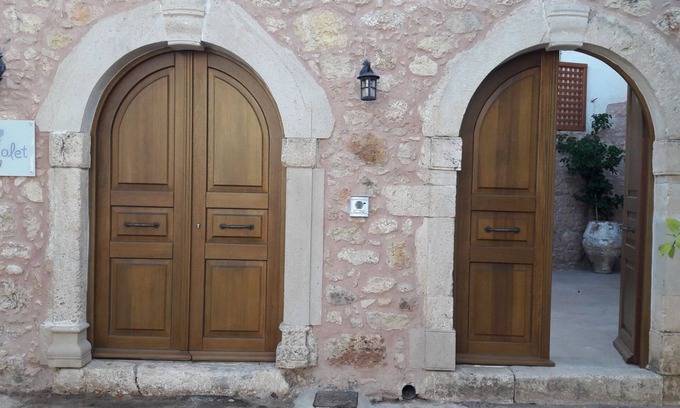 Melidoni Villa | Villa with garden, inneryard and terrace with a view to Talean Mountains