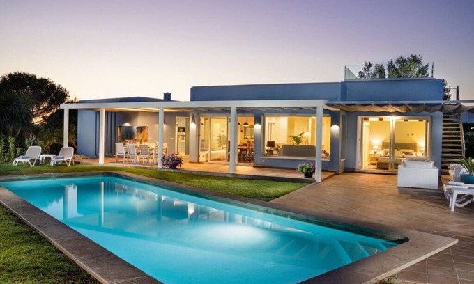 Marina de Son Ganxo House | Villa with pool and unbeatable sea views, Sant Lluis, Menorca