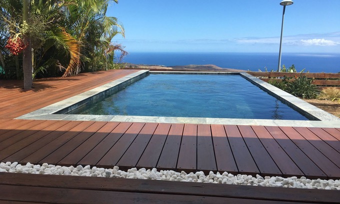 Saint-Paul Villa | Villa with pool and magnificent panoramic ocean view