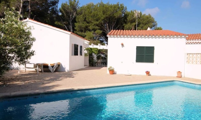 Port d'Addaia House | Villa with private pool in Port Addaia . Surrounded by pine trees .
