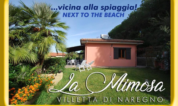 Naregno Villa | VILLETTA "MIMOSA" close to the beach, nice private garden, air conditioning