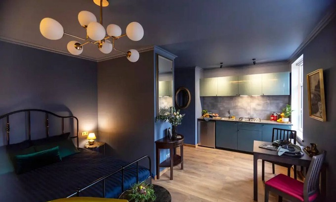 Grizinkalns Apartment | Vintage Apartments Art/Free parking