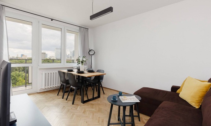Muranow Apartment | Wałowa 4 | Comfortable Apart| Balcony View
